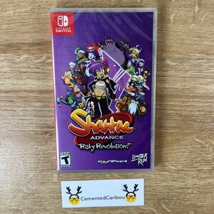 Shantae Advance Risky Revolution Switch Limited Run 10th Anniversary Variant